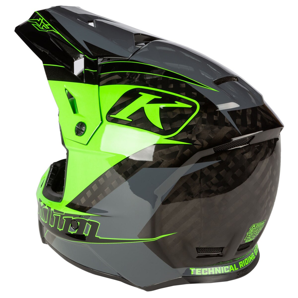 F3 Carbon Helmet ECE KLIM Snowmobile Helmet